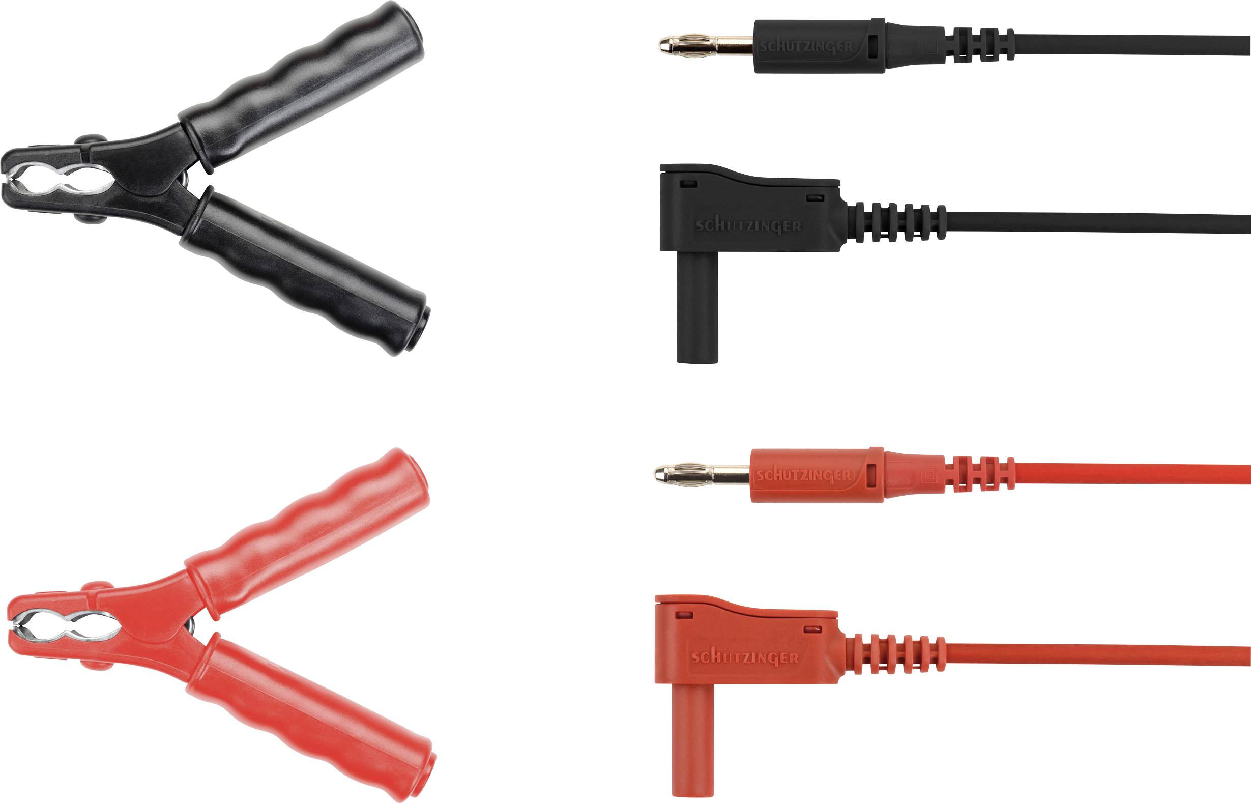 Schützinger DI SET 7629 / PZL Messleitung Stecker 4mm 1St.