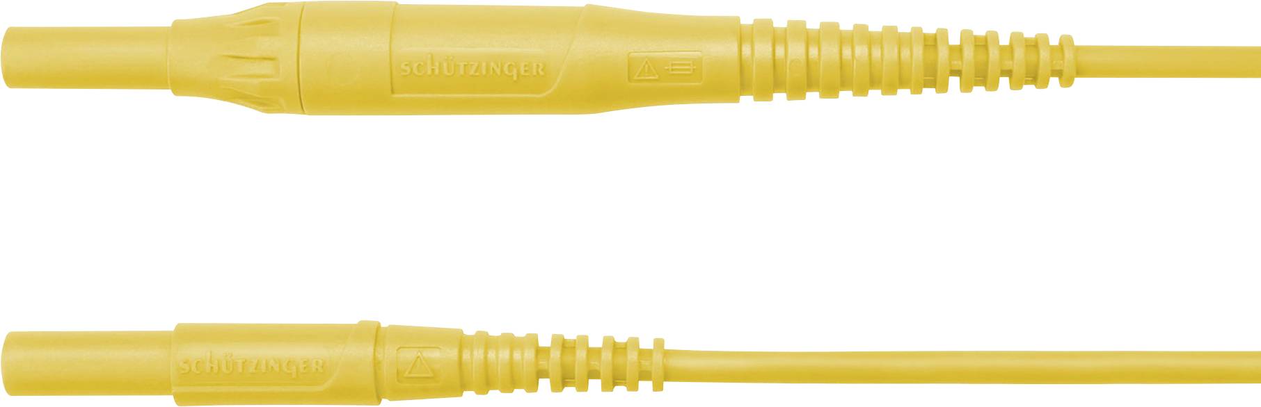 Schützinger MSFK B441 / 1 / 100 / GE Messleitung Stecker 4mm Stecker 4mm Gelb 1St.