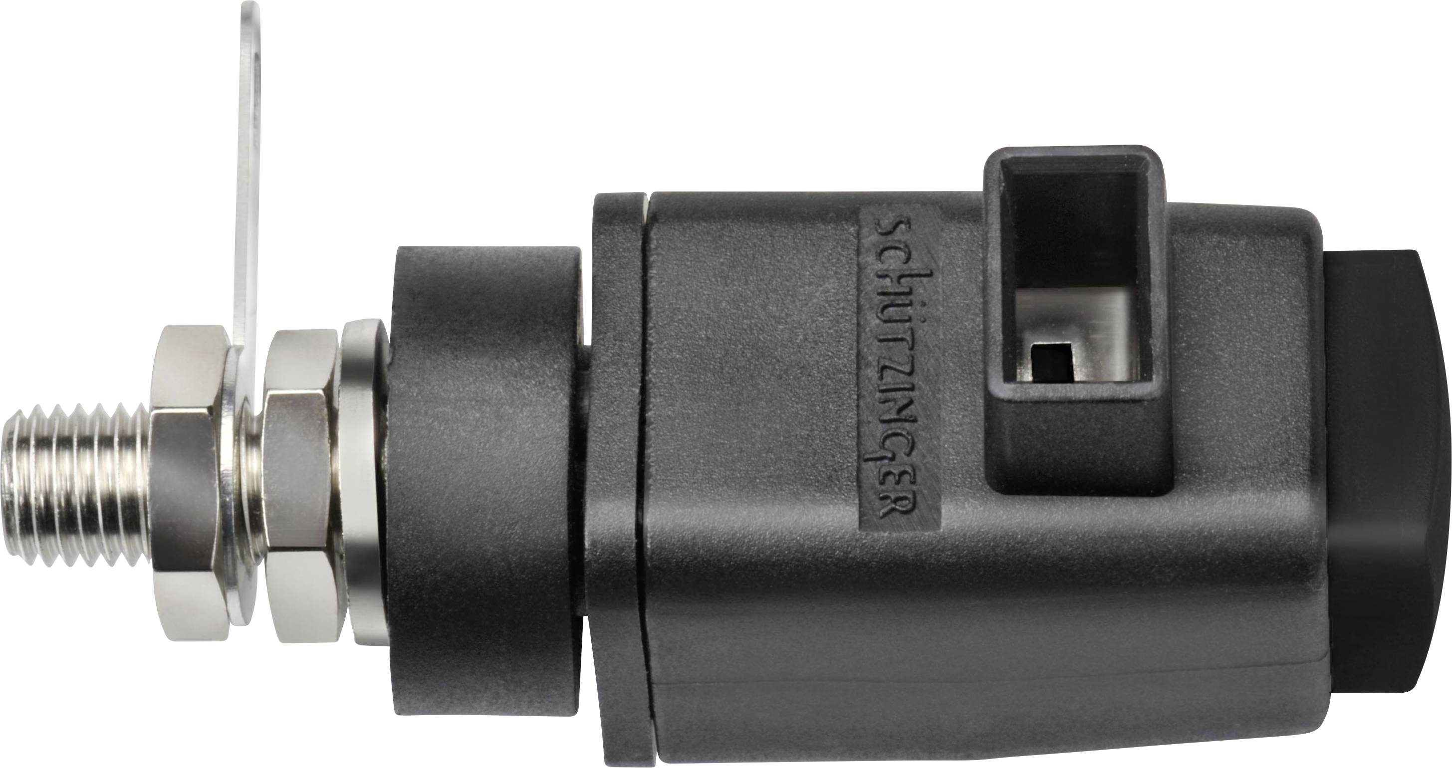 Schützinger SDK 800 / SW Sicherheits-Schnelldruckklemme Schwarz 16A 1St.