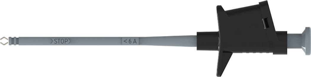 Schützinger SKPS 6780 Ni / SW Sicherheits-Klemmprüfspitze Buchse 4mm Schwarz