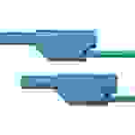 Schützinger VSFK 6000 / 1 / 100 / BL Verbindungsleitung [Stecker 4mm - Stecker 4 mm] Blau 1St.