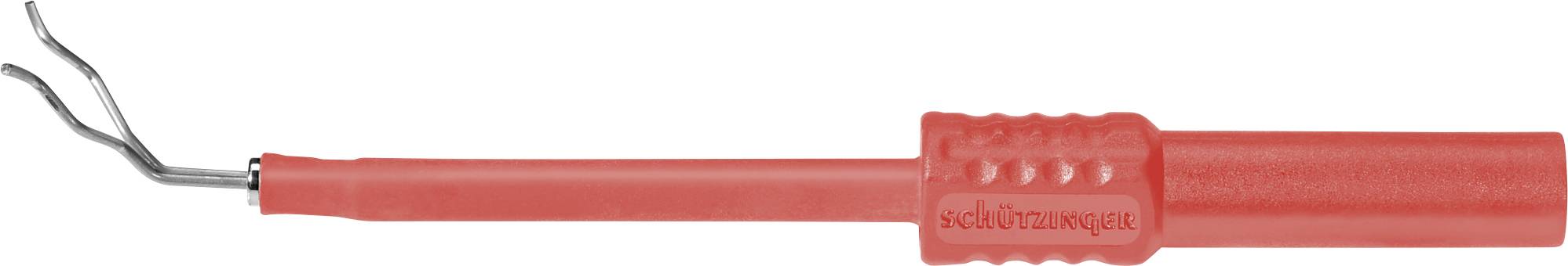 Schützinger ZPK 8188 Ni / RT Zählerprüfklemme Buchse 4mm Rot 1St.