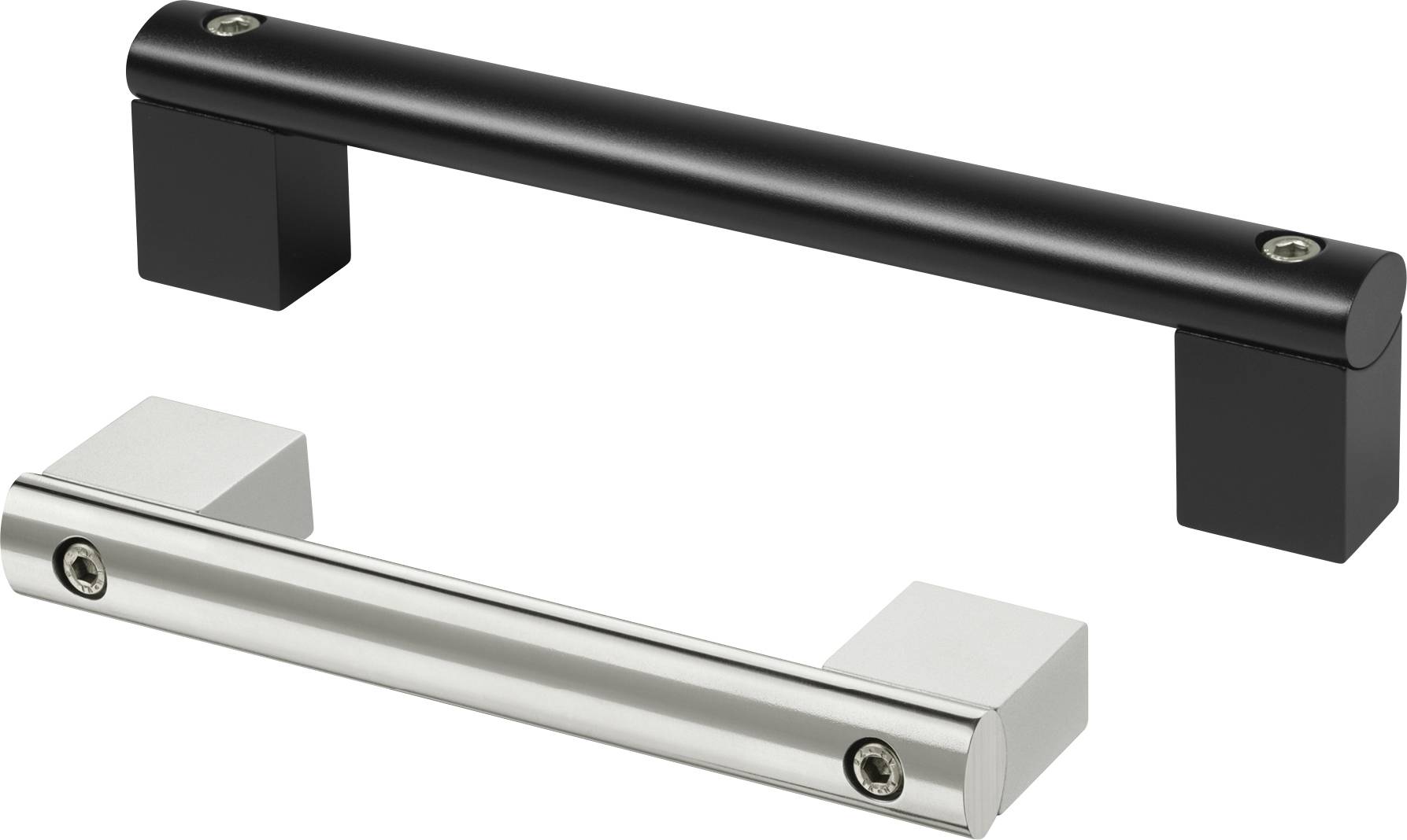 Rohde A7-13.F100.14 Gehäuse-Griff Schwarz (L x B x H) 130 x 20 x 39mm 2St.