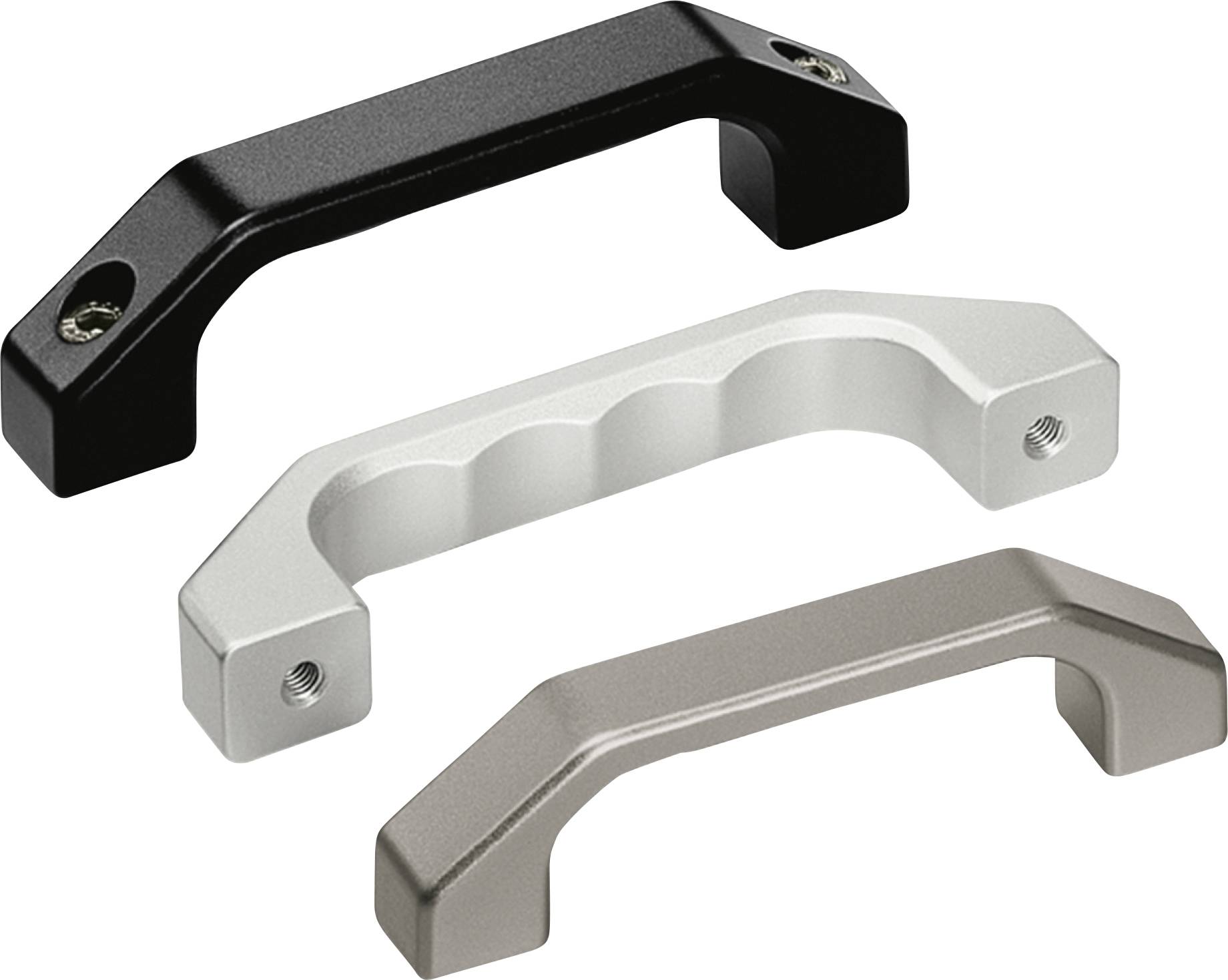 Rohde AG-28.R160.11 Gehäuse-Griff Silber (L x B x H) 194 x 28 x 52mm 2St.