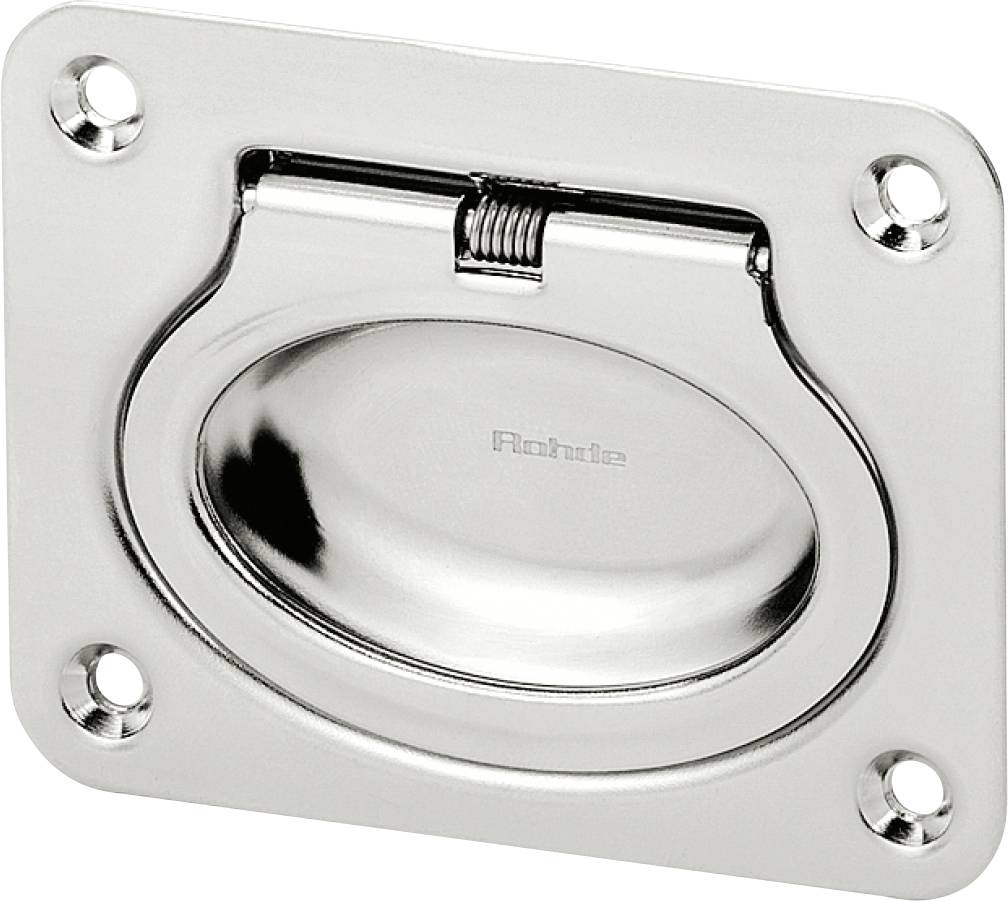 Rohde EE-01.R075.39 Klappgriff Edelstahl (L x B x H) 75 x 58 x 10mm 3St.