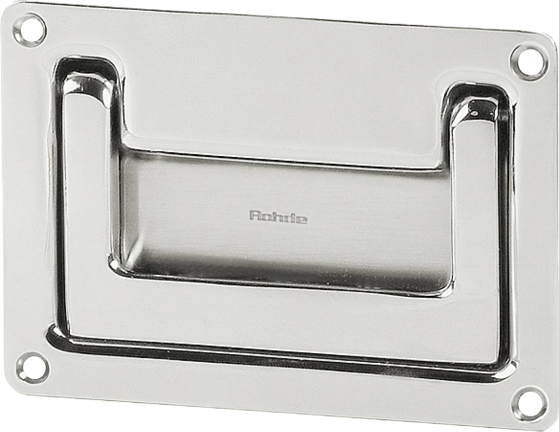 Rohde EE-03.118.39 Klappgriff Edelstahl (L x B x H) 132 x 93 x 13.5mm 1St.