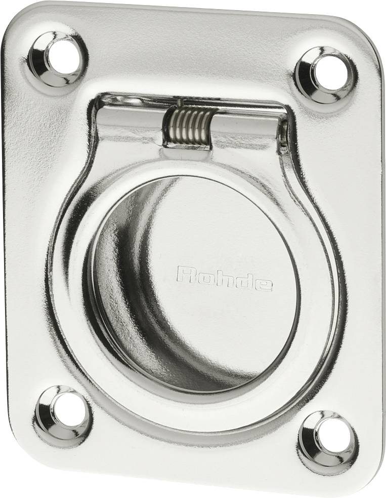 Rohde EE-05.060.39 Klappgriff Edelstahl (L x B x H) 50 x 60 x 10mm 3St.
