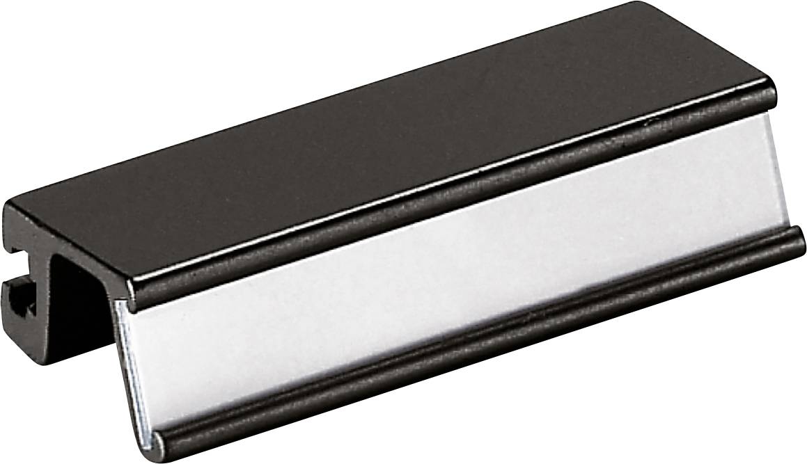 Rohde F3-05.024.04 Griffleiste Schwarz (L x B x H) 24.8 x 10 x 21.5mm 16St.