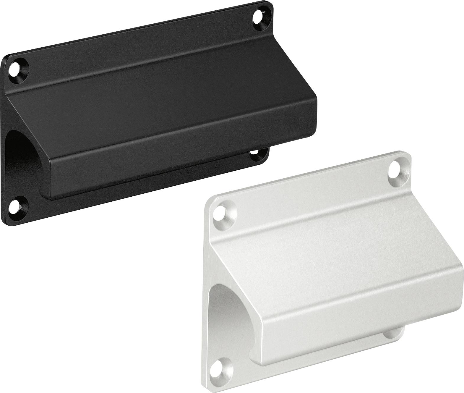 Rohde LF-01.088.04 Leistengriff Schwarz (L x B x H) 100 x 27 x 60mm 2St.