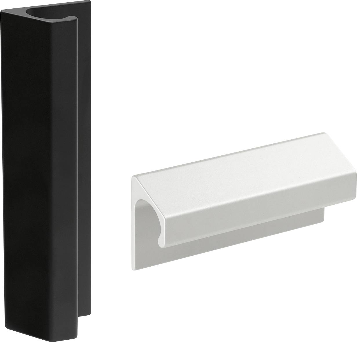 Rohde LF-02.150.04 Leistengriff Schwarz (L x B x H) 170 x 27 x 60mm 4St.