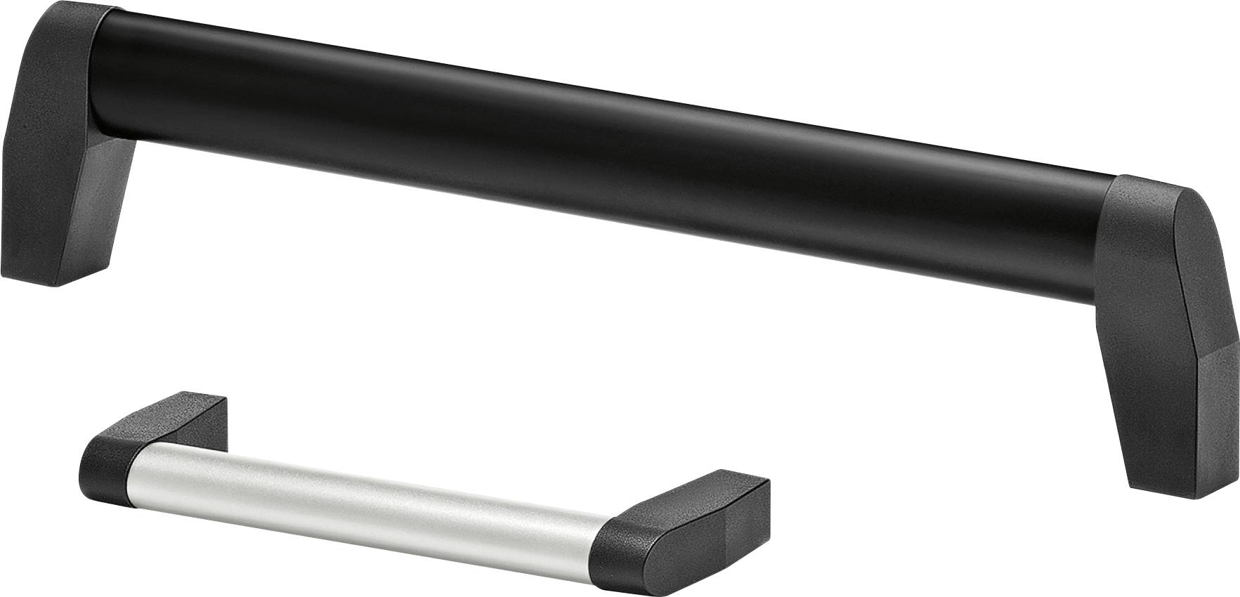 Rohde OG-16.150.S11 Profilgriff Schwarz, Silber (L x B x H) 168 x 16 x 52mm 2St.