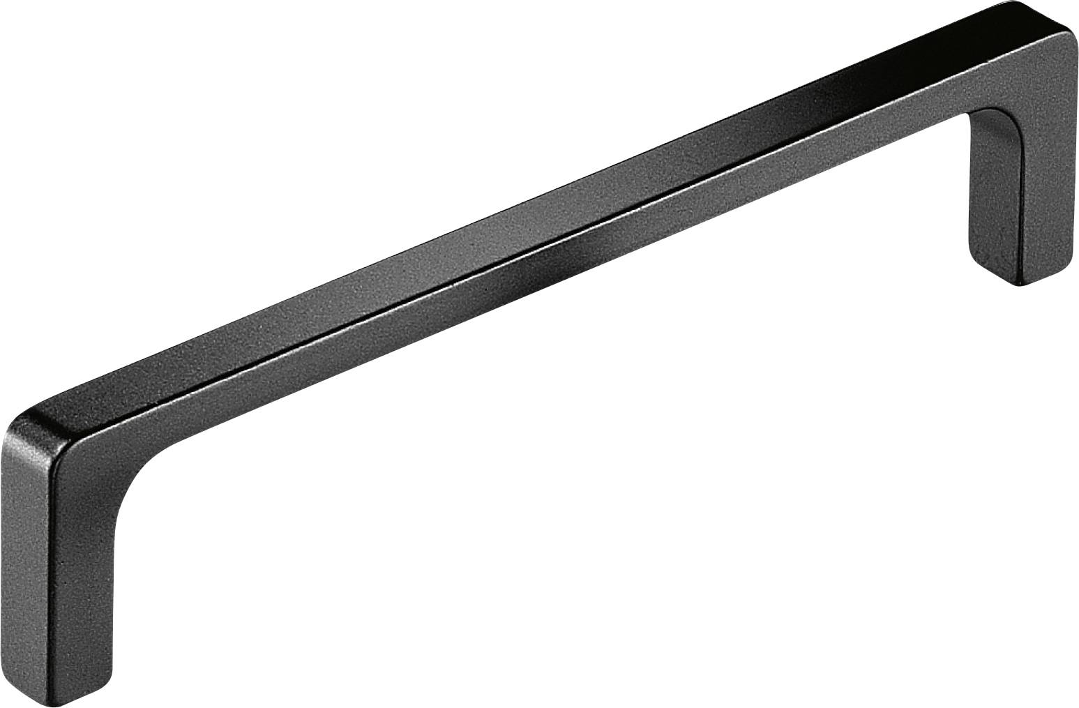 Rohde R1-12.120.04 Gerätegriff Schwarz (L x B x H) 132 x 12 x 40mm 1 Set