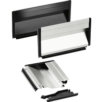 Rohde SG-73.100.B1 Schalengriff Silber (L x B x H) 100 x 19.5 x 90mm 3St. Rohde SG-73.100.B1 Schalengriff Silber (L x B x H) 100 x 19.5 x 90mm 3St.