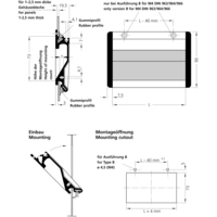 Rohde SG-73.100.B1 Schalengriff Silber (L x B x H) 100 x 19.5 x 90mm 3St. Rohde SG-73.100.B1 Schalengriff Silber (L x B x H) 100 x 19.5 x 90mm 3St.