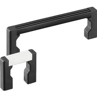 Rohde UG-03.055.01 Universalgriff Schwarz, Silber (L x B x H) 65 x 12 x 40mm 6St. Rohde UG-03.055.01 Universalgriff Schwarz, Silber (L x B x H) 65 x 12 x 40mm 6St.