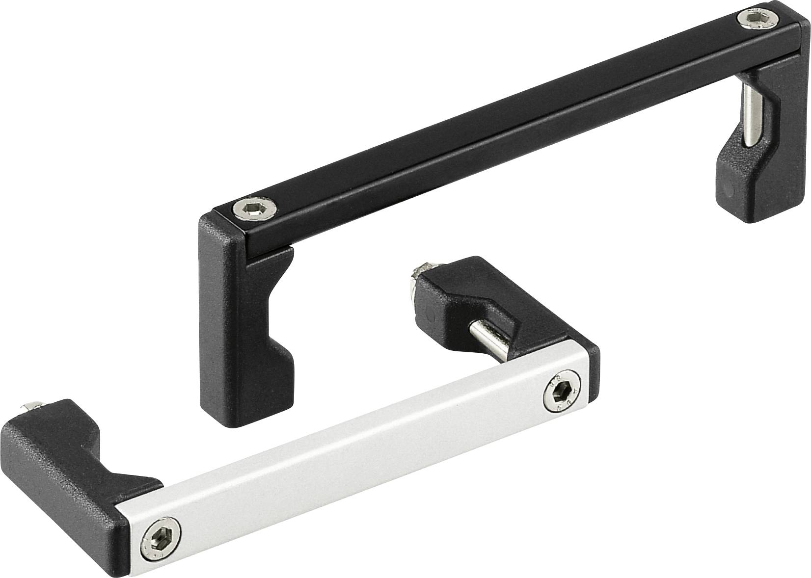 Rohde UG-05.055.04 Universalgriff Schwarz (L x B x H) 75 x 12 x 40mm 4St.