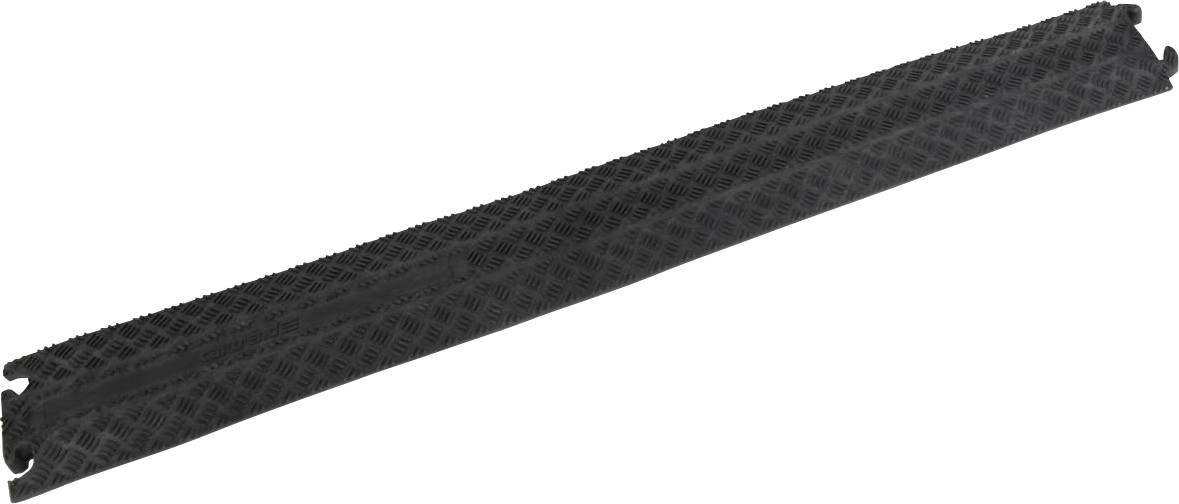 Cartrend Kabelbrücke 10435 Schwarz 100 cm Inhalt: 1 m