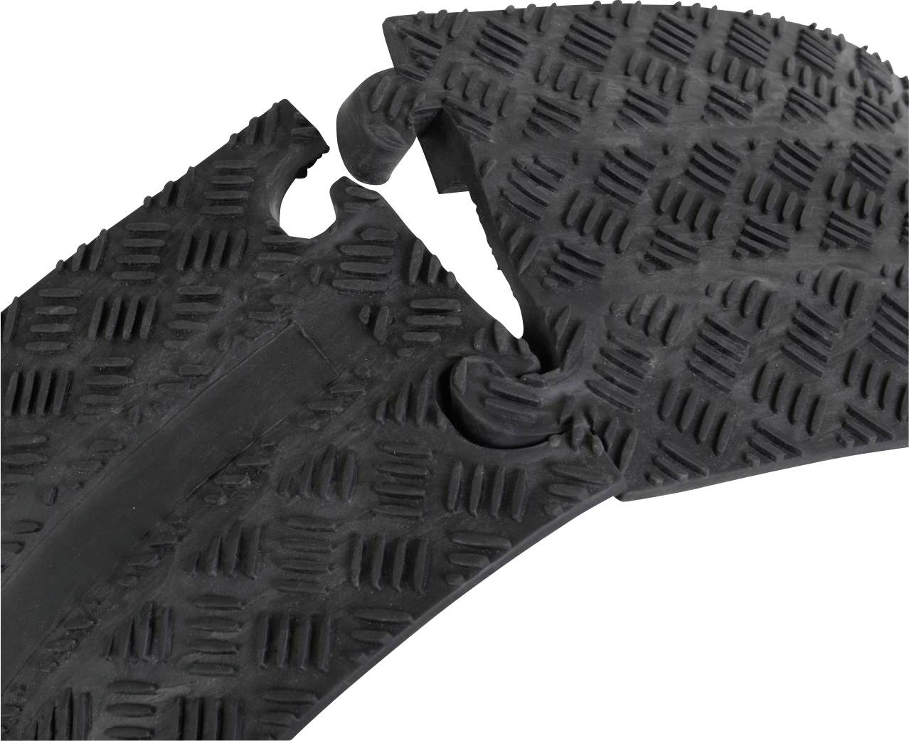 Cartrend Kabelbrücke 10435 Schwarz 100cm Inhalt: 1m