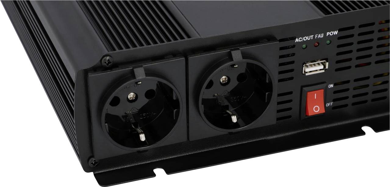 AEG Wechselrichter 10058 1500 W 12 V/DC - 230 V/AC Fernbedienbar