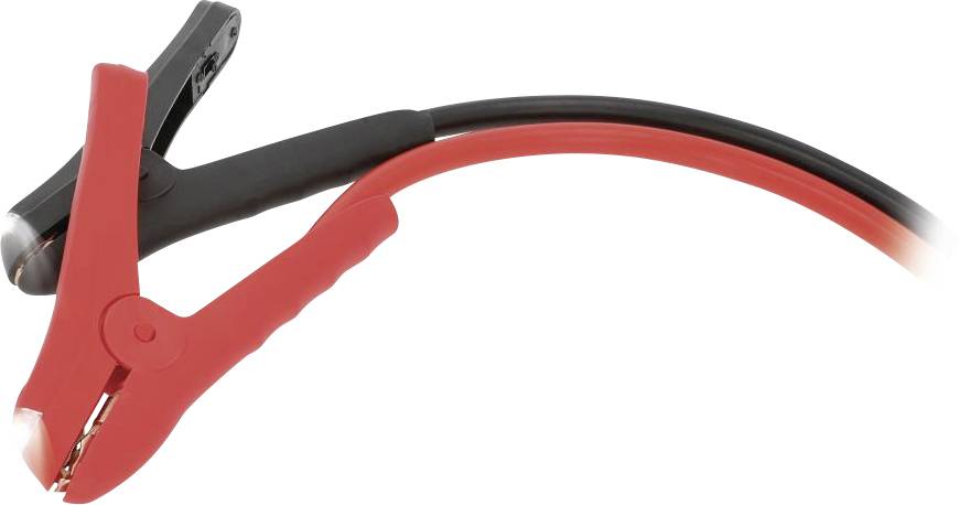 AEG Starthilfekabel Kupfer-Aluminium Legierung 3.50m Beleuchtete Zangen, mit Schutzschaltung