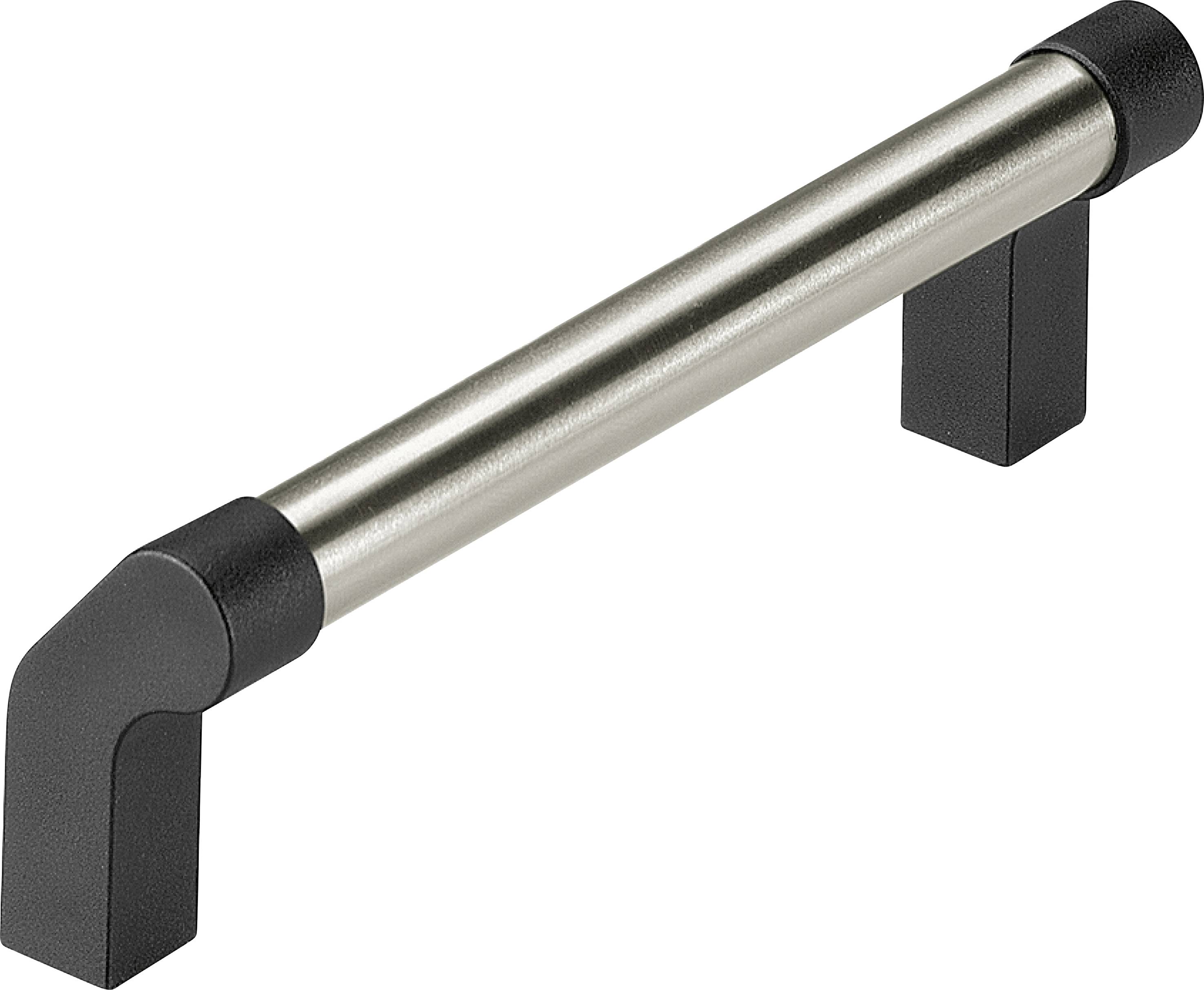 Rohde UG-06.160.37 Universalgriff Schwarz, Silber (L x B x H) 172 x 12 x 40mm 3St.