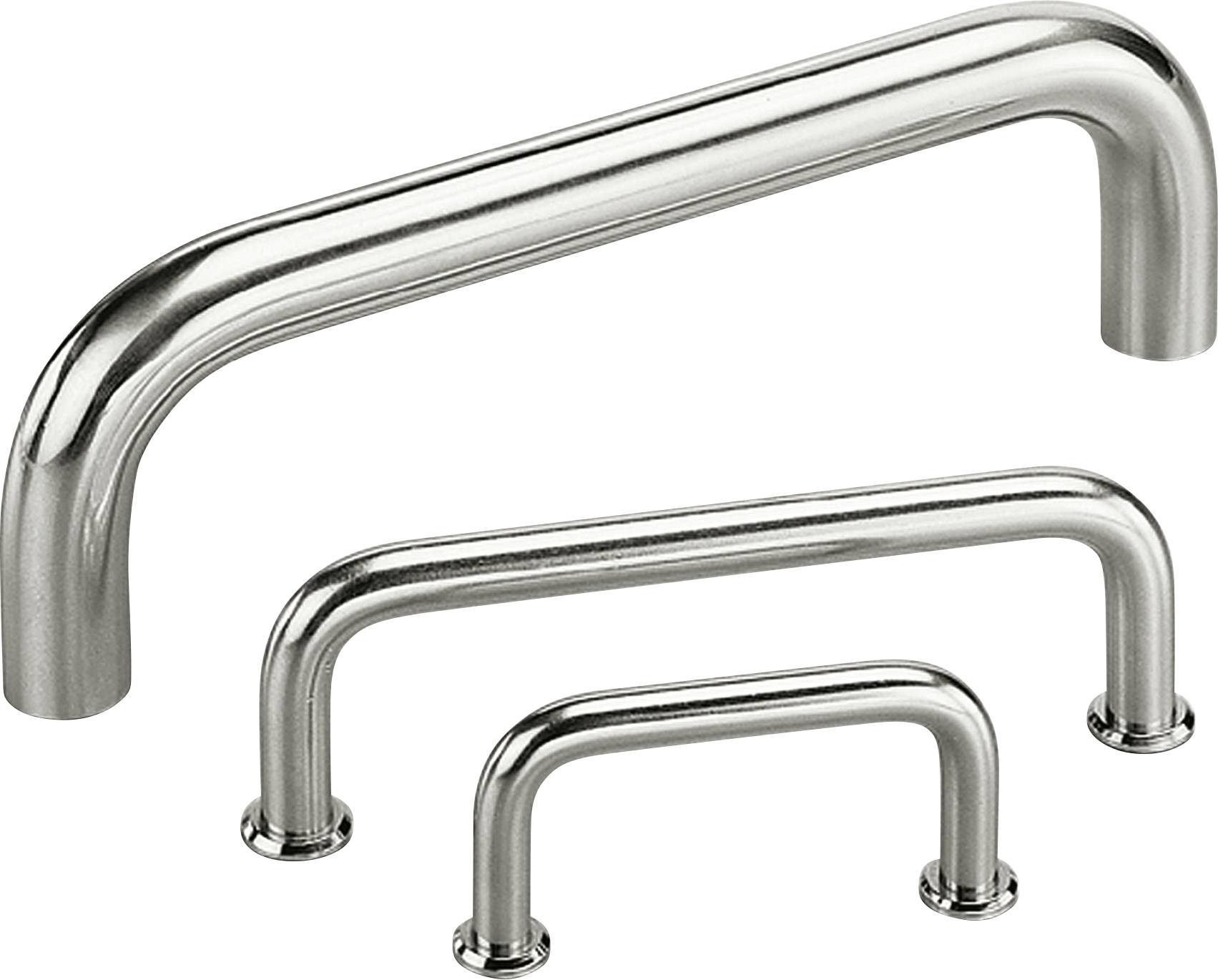 Rohde VA-10.R180.31 Gerätegriff Edelstahl (L x B x H) 190 x 10 x 40mm 1 Set