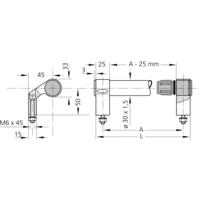 Rohde W1-30.R600.S01 Universalgriff Schwarz, Silber (L x B x H) 625 x 30 x 66.5mm 1St. Rohde W1-30.R600.S01 Universalgriff Schwarz, Silber (L x B x H) 625 x 30 x 66.5mm 1St.