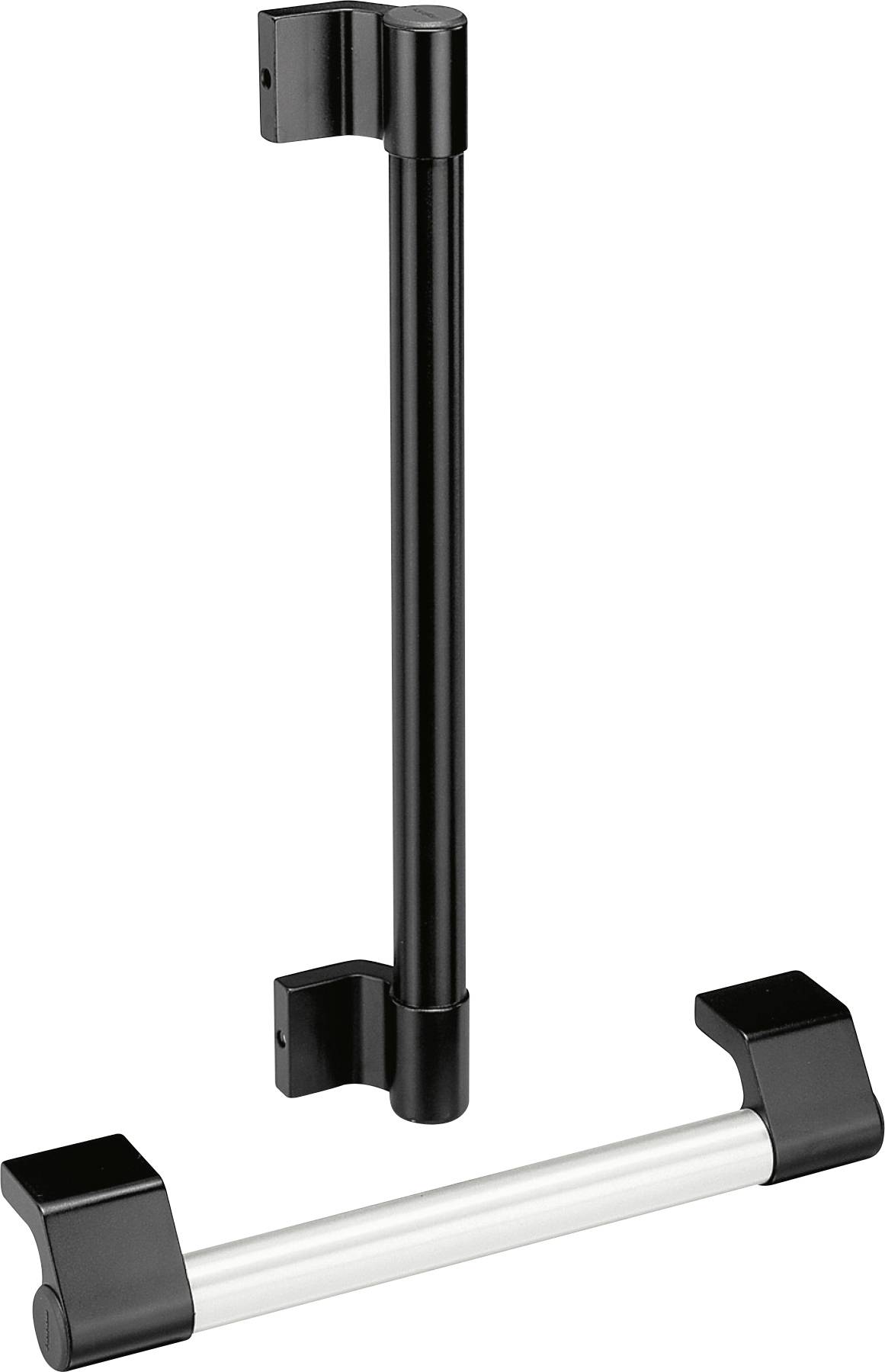 Rohde W5-30.R600.S01 Universalgriff Schwarz, Silber (L x B x H) 650 x 30 x 66.5mm 1St.