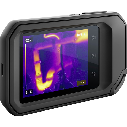 Caméra thermique FLIR C3-X Compact -20 à 300 °C 8.7 Hz MSX®, WiFi, appareil photo numérique intégré, Résiste à une chute de 2