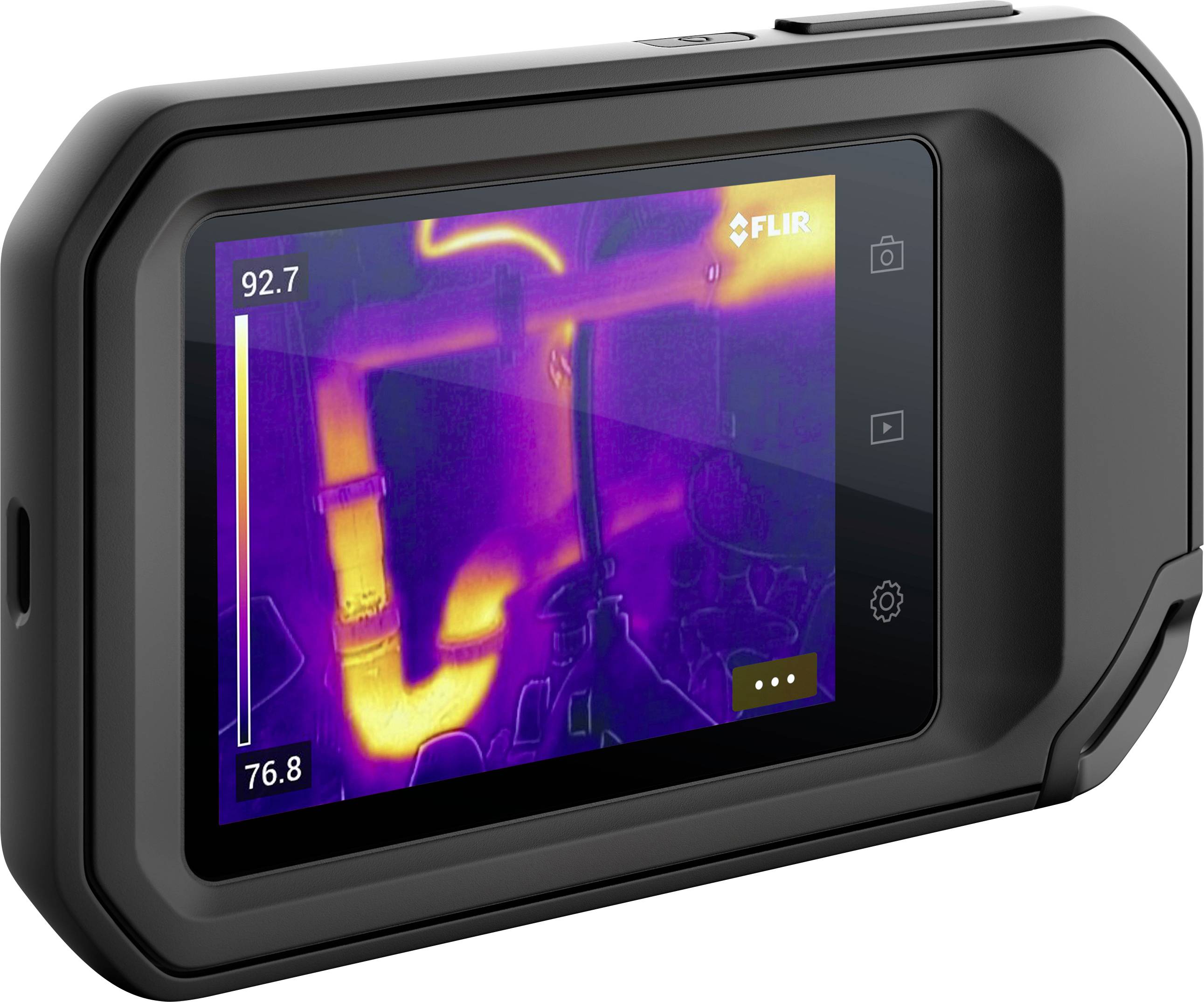 FLIR C3-X Compact Wärmebildkamera -20 bis 300 °C 8.7 Hz MSX®, WiFi, integrierte Digitalkamera, 2m