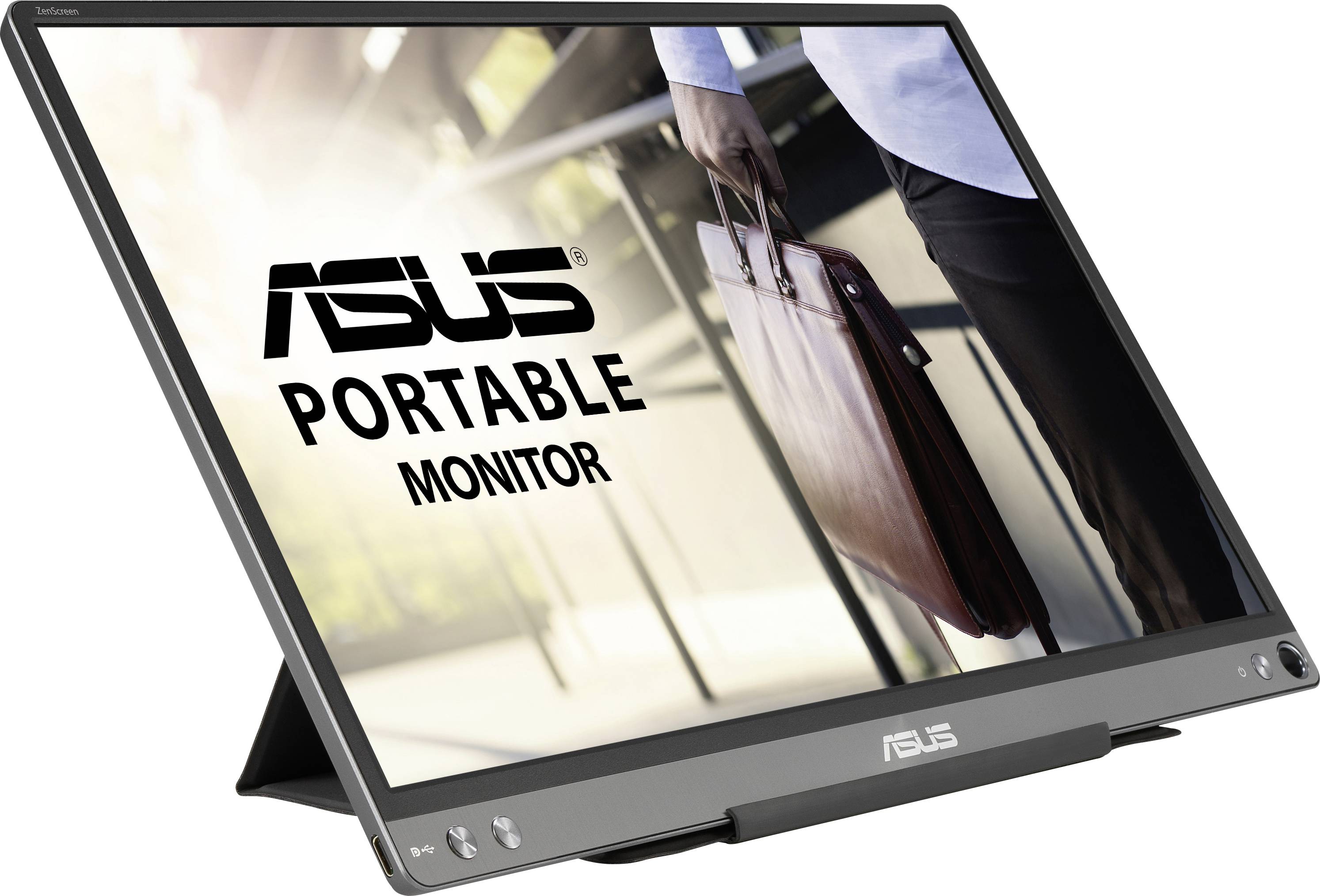 Asus MB16ACE LED-Monitor EEK B (A - G) 39.6cm (15.6 Zoll) 1920 x 1080 Pixel 16:9 5 ms USB-C® IPS LED