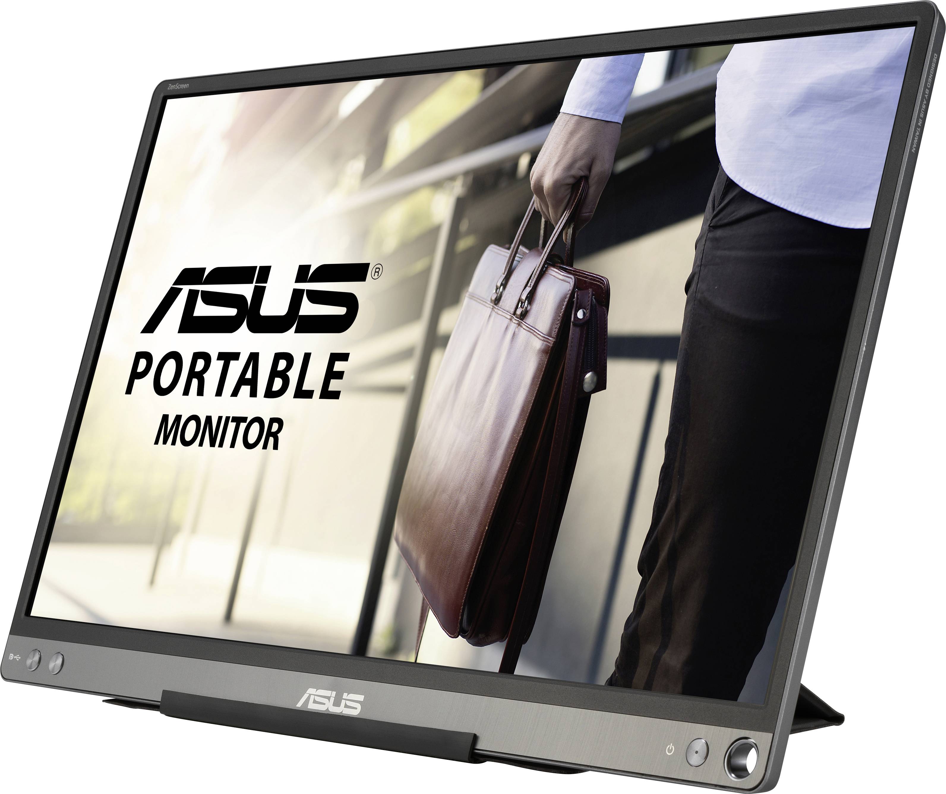 Asus MB16ACE LED-Monitor EEK B (A - G) 39.6cm (15.6 Zoll) 1920 x 1080 Pixel 16:9 5 ms USB-C® IPS LED