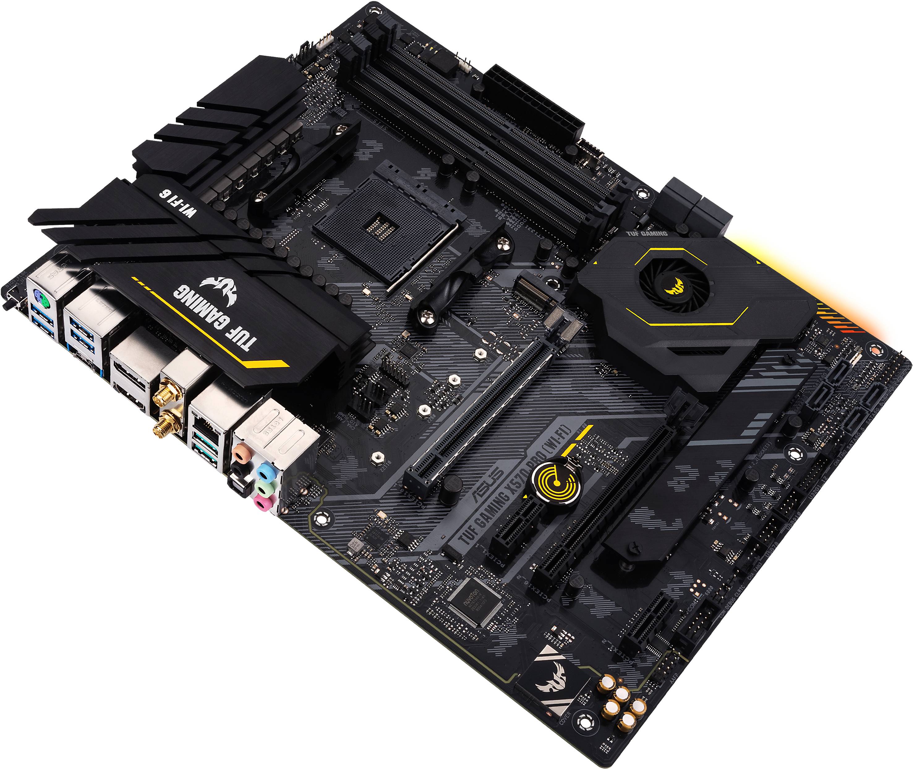 Asus TUF GAMING X570-PRO (WI-FI) Mainboard Sockel (PC) AMD AM4 Formfaktor (Details) ATX Mainboard-C