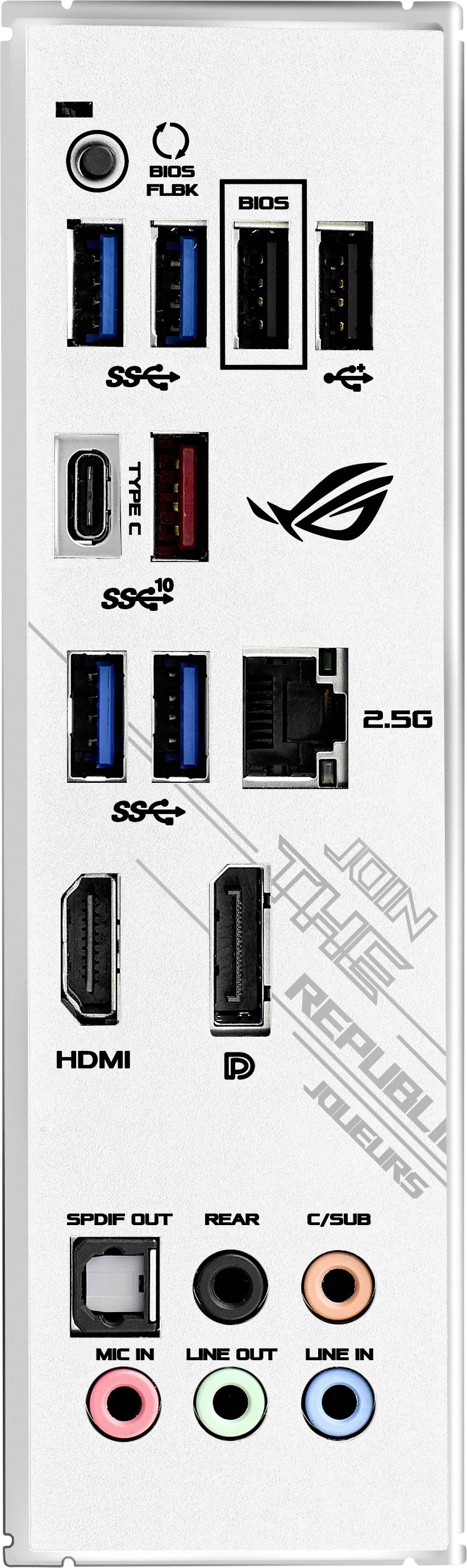 Asus ROG STRIX B550-A GAMING Mainboard Sockel (PC) AMD® AM4 Formfaktor (Details) ATX Mainboard-Chipsatz AMD® B550
