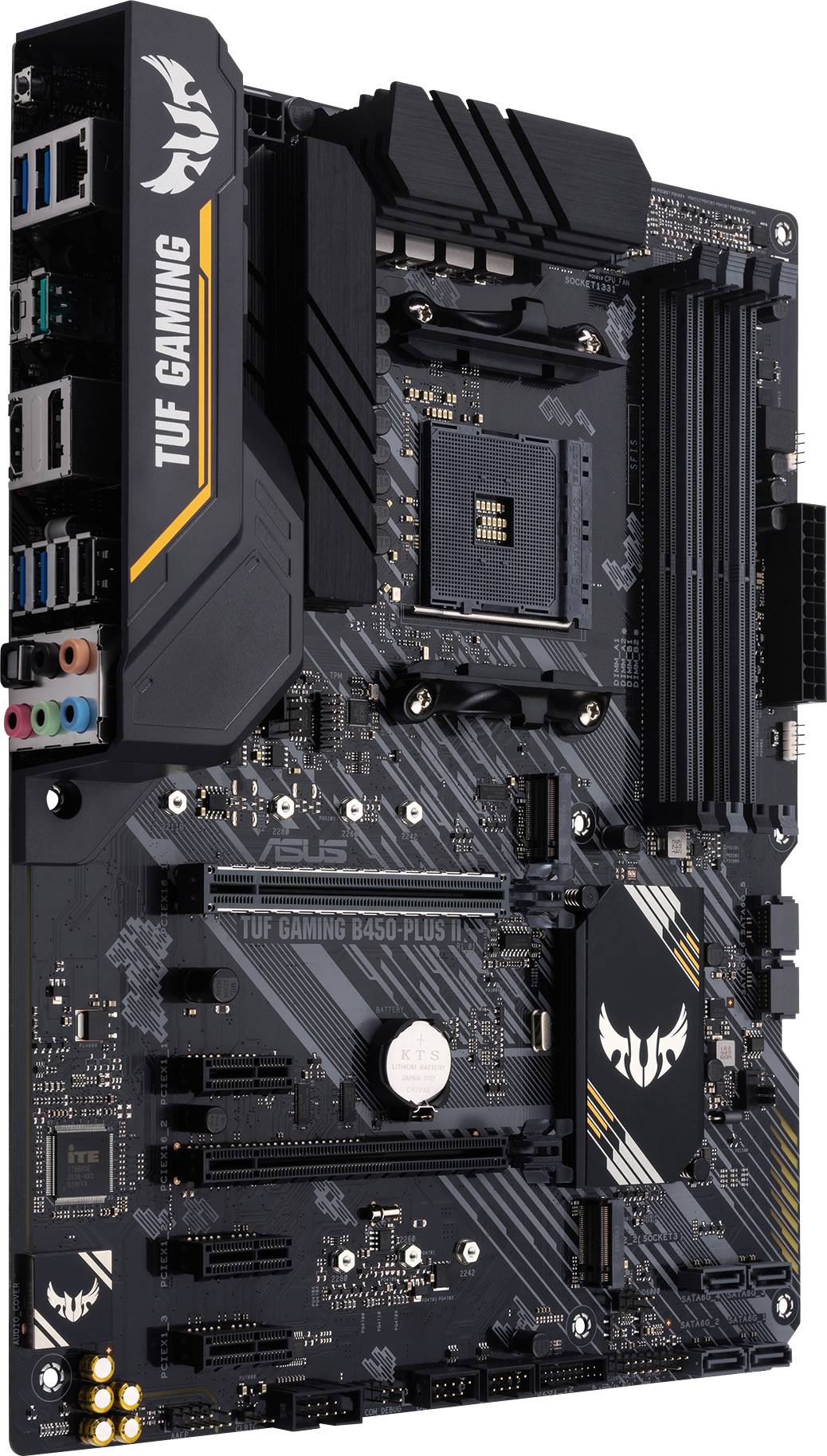 Asus TUF GAMING B450-PLUS II Mainboard Sockel (PC) AMD® AM4 Formfaktor (Details) ATX Mainboard-Chipsatz AMD® B450