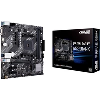 Asus PRIME A520M-K Mainboard Sockel (PC) AMD® AM4 Formfaktor (Details) Micro-ATX Asus PRIME A520M-K Mainboard Sockel (PC) AMD® AM4 Formfaktor (Details) Micro-ATX