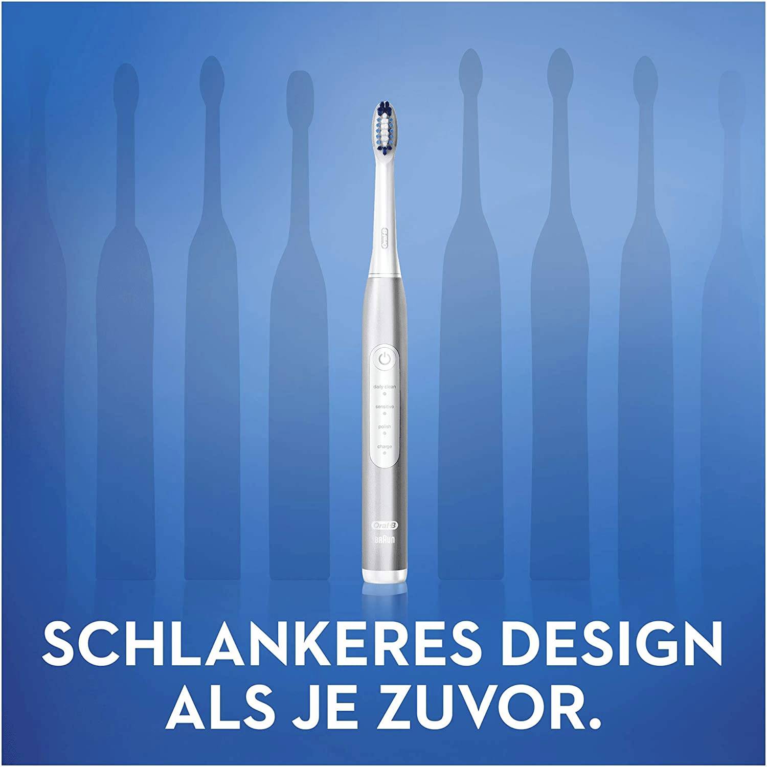 Oral-B Luxe4200Platinum 4210201233695 Elektrische Zahnbürste Rotierend/Oszilierend/Pulsieren Platin
