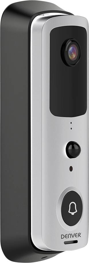 Denver SHV-120 Video-Türsprechanlage WLAN Türsprechanlagen-Modul Weiß, Schwarz