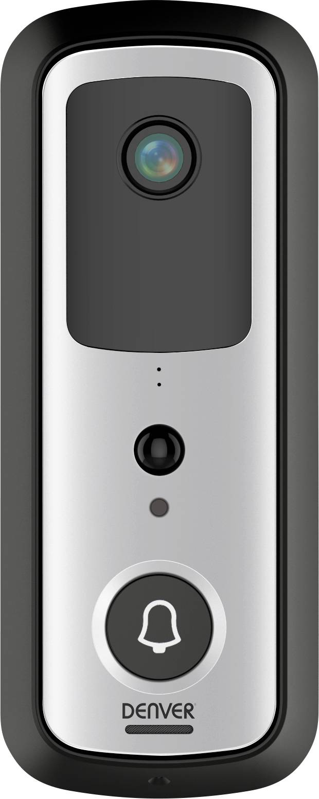 Denver SHV-120 Video-Türsprechanlage WLAN Türsprechanlagen-Modul Weiß, Schwarz