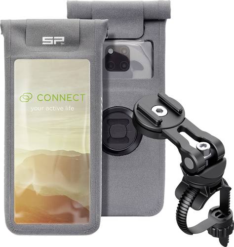SP Connect SP BIKE BUNDLE II UNIVERSAL CASE SIZE M Smartphone-Lenkerhalter Schwarz