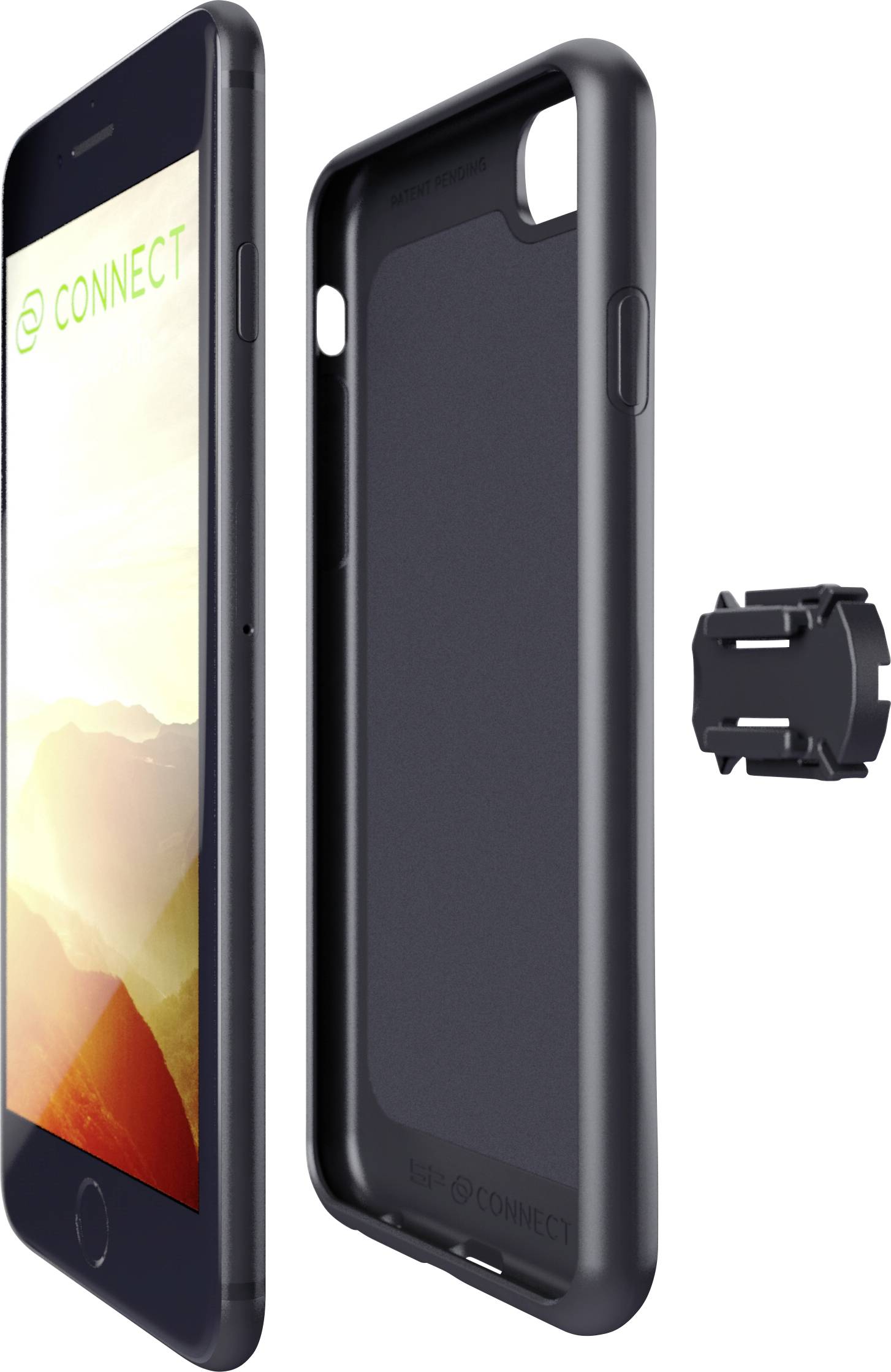 SP Connect SP Phone Case Set iPhone 8/7/6s/6/SE 2020 Smartphone-Halter Schwarz