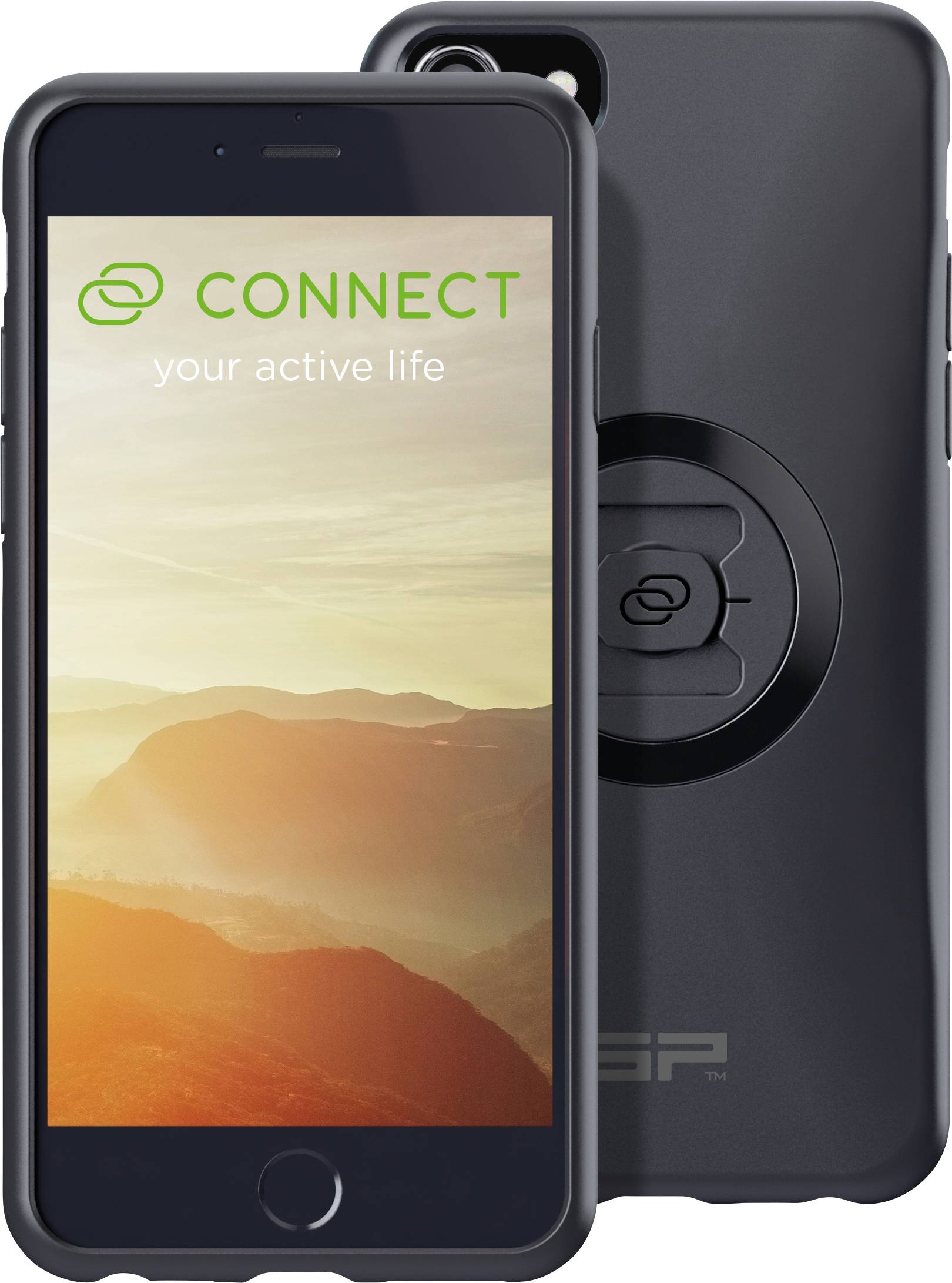 SP Connect SP Phone Case Set iPhone 8/7/6s/6/SE 2020 Smartphone-Halter Schwarz