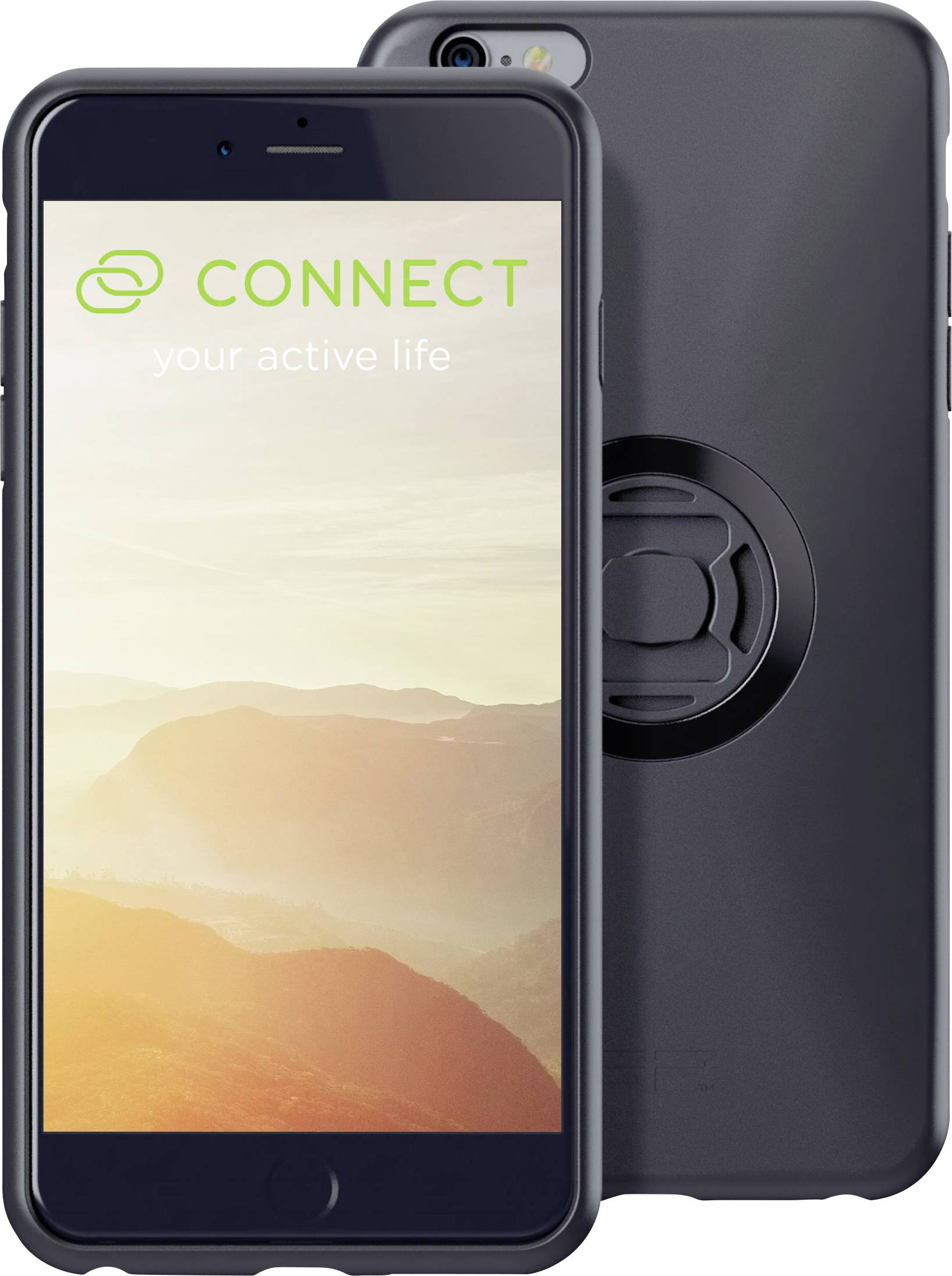 SP Connect SP Phone Case Set iPhone 8+/7+/6s+/6+ Smartphone-Halter Schwarz