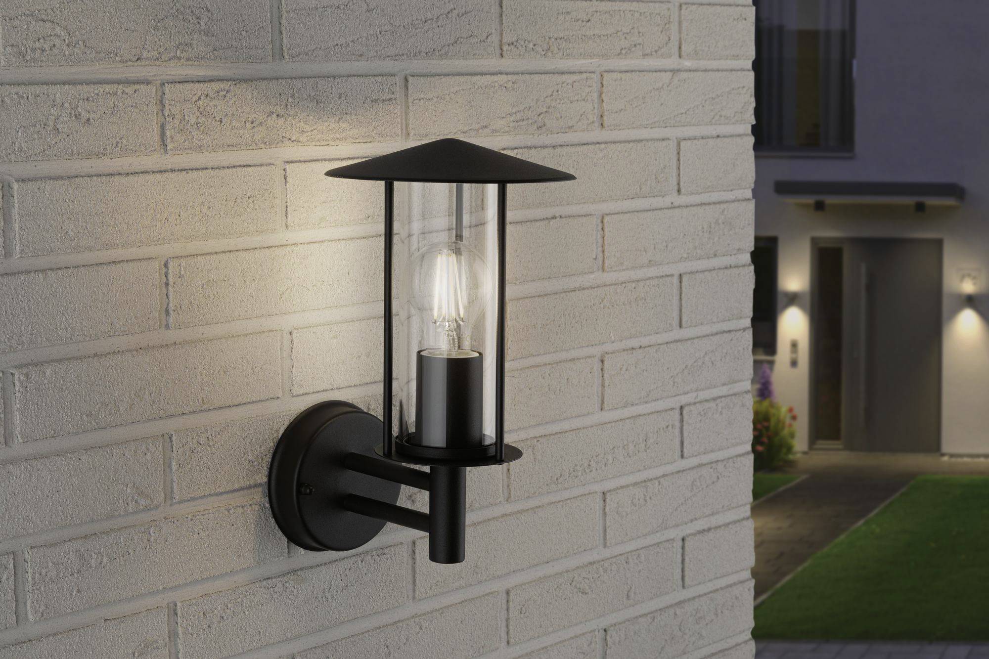 Paulmann 94398 Wandleuchte E27 Dunkelgrau