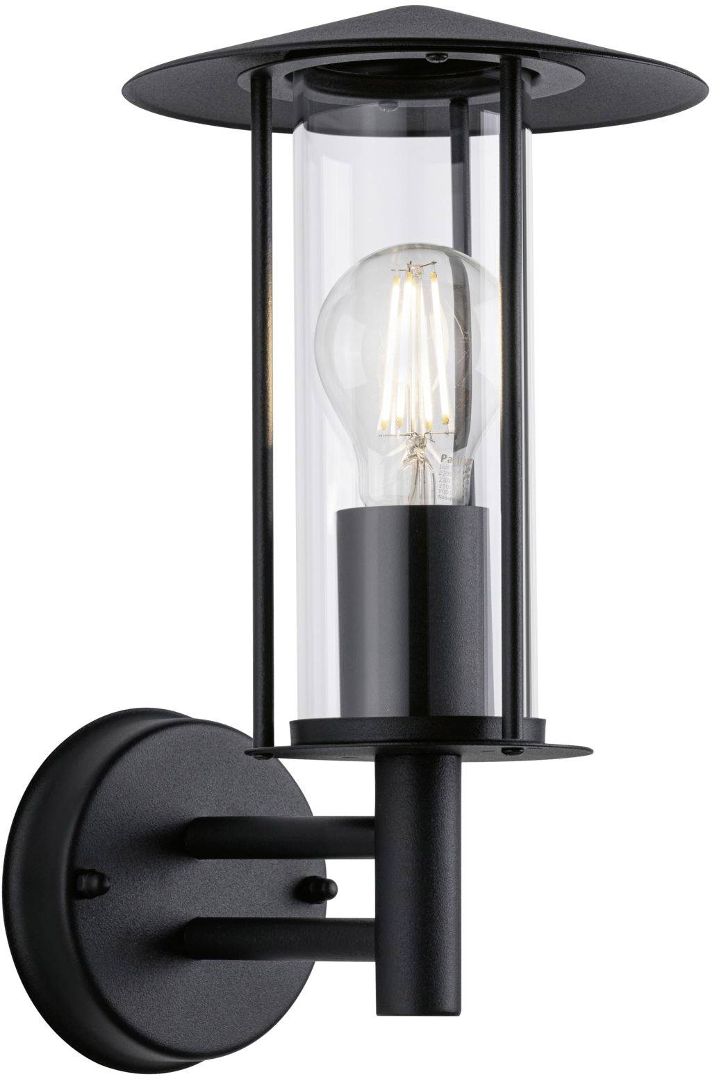 Paulmann 94398 Wandleuchte E27 Dunkelgrau