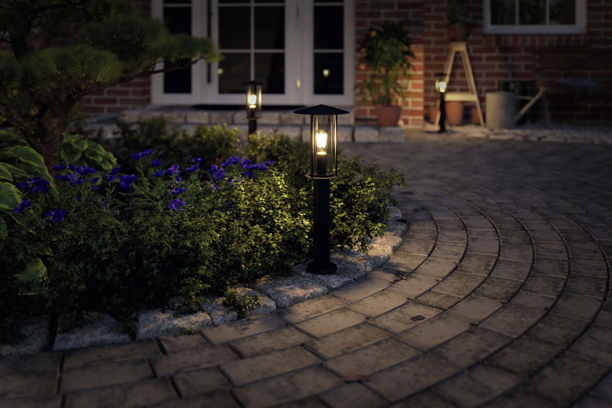 Paulmann 94397 Außenstandleuchte E27 Dunkelgrau