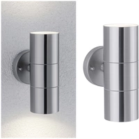 Paulmann 94331 Wandleuchte GU10 Edelstahl (gebürstet) Paulmann 94331 Wandleuchte GU10 Edelstahl (gebürstet)