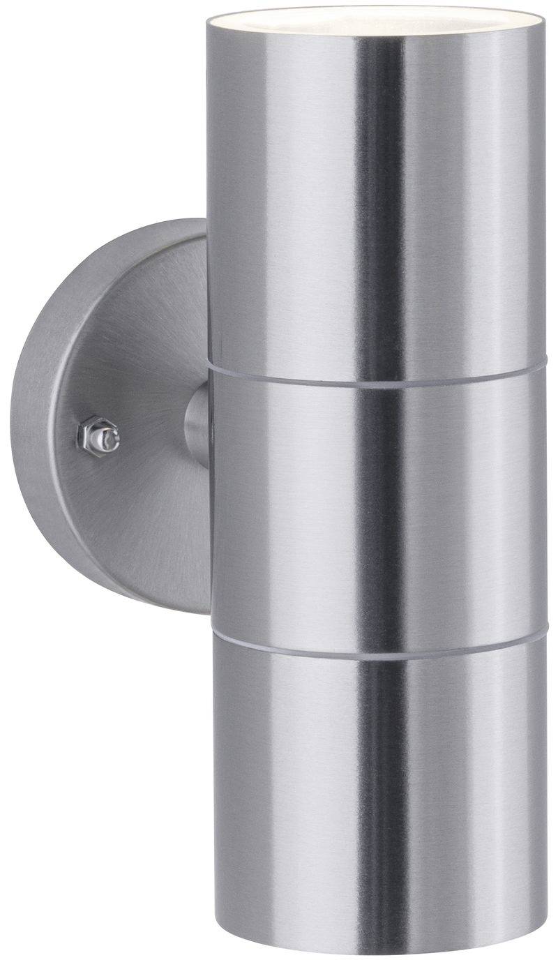Paulmann 94331 Wandleuchte GU10 Edelstahl (gebürstet)