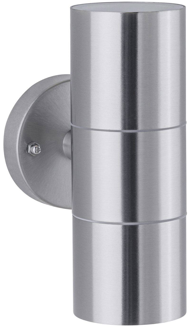 Paulmann 94331 Wandleuchte GU10 Edelstahl (gebürstet)