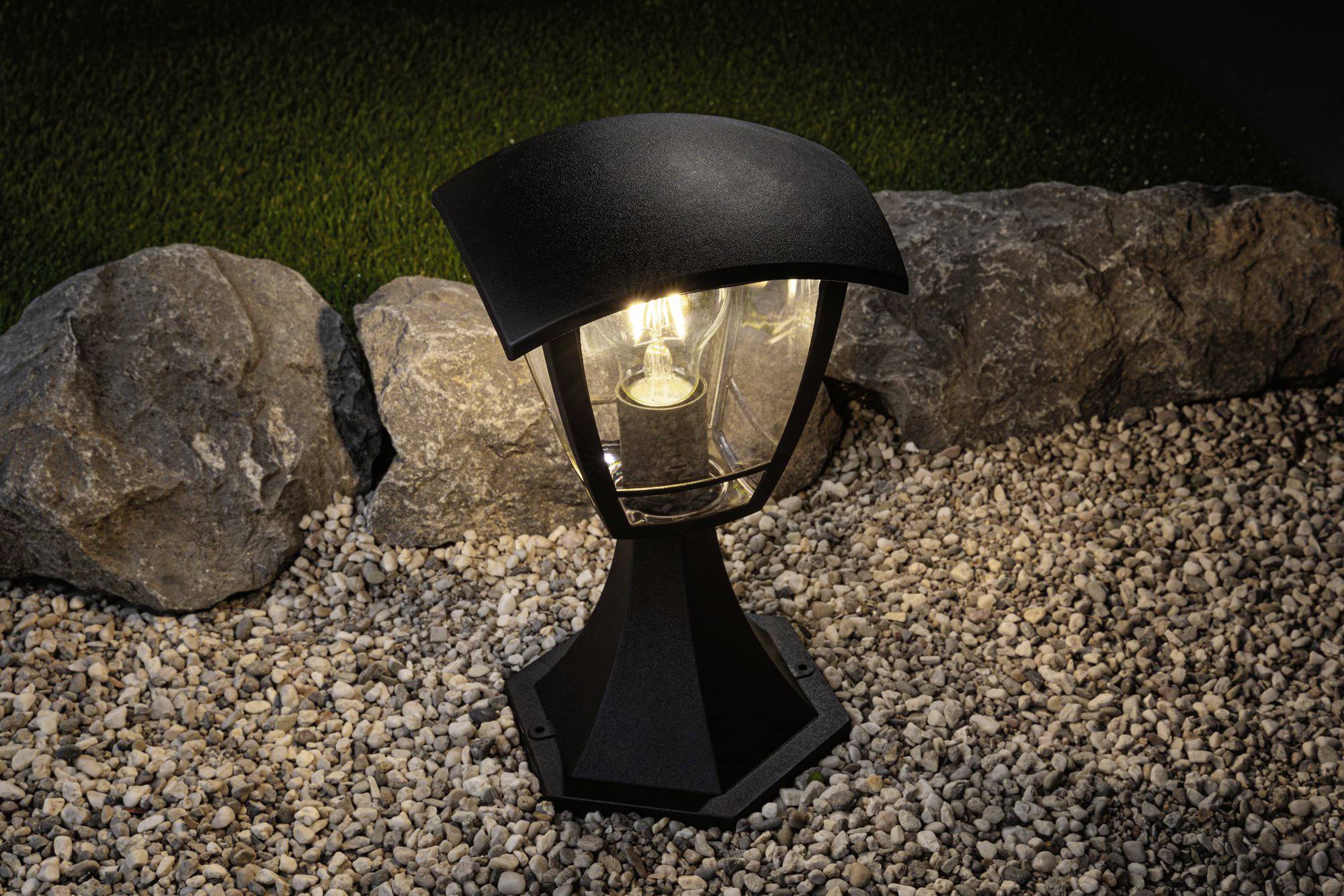 Paulmann 94393 Wandleuchte E27 Klar, Schwarz